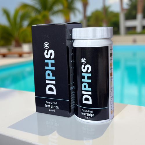 Diphs Zwembad Teststrips 7-in-1 | Zwembad, Jacuzzi en Spa